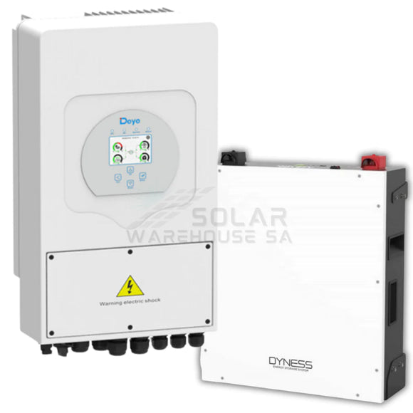 5KW MPPT Deye Load Shedding Dyness 5.12 KWh Combo Backup Power Kit+Wifi