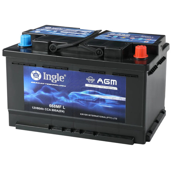 668 MFL AGM INGLE CAR BATTERY