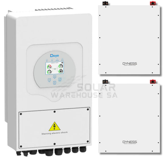 8KW MPPT Deye Load Shedding 2x Dyness 5.12 KWh Backup Power Combo Kit