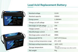 12.8V 100AH 1.28KWH INGLE LITHIUM BATTERY