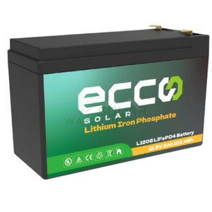 Ecco Lithium Li-ion Battery L1208 12v 8ah