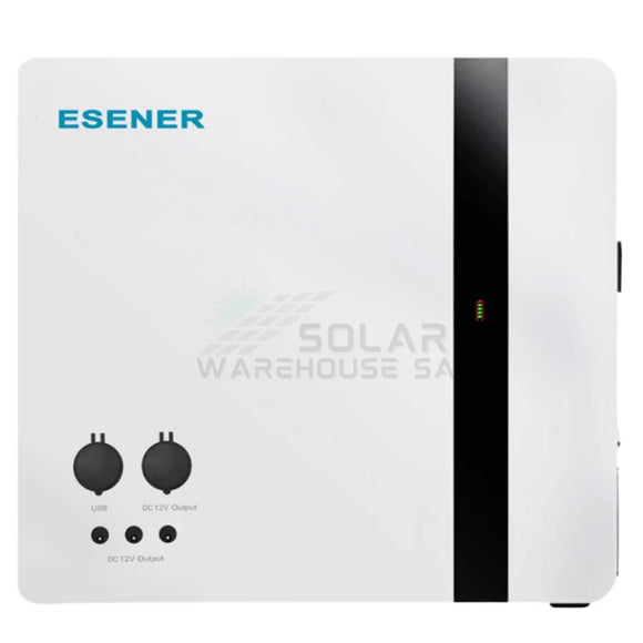 ESENER 2.56kwh Multifunctional Lithium Battery – Wall Mount