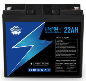 12.8V 22AH INGLE LITHIUM BATTERY