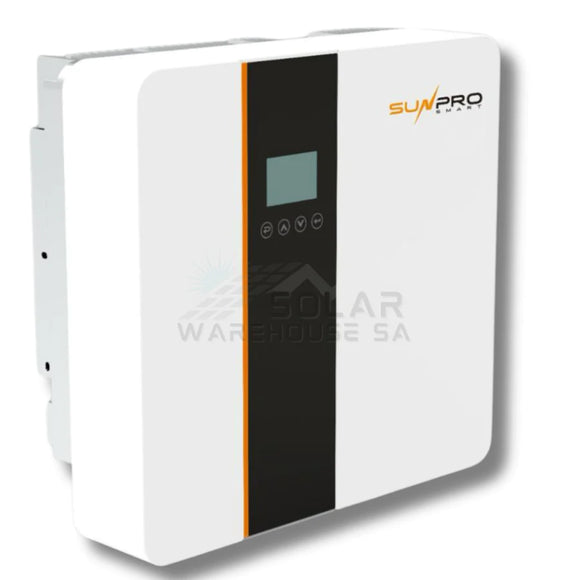 SUNPRO HYBRID SOLAR INVERTER SINGLE PHASE MPPT PARRALEL 6KW HYBRID INVERTER