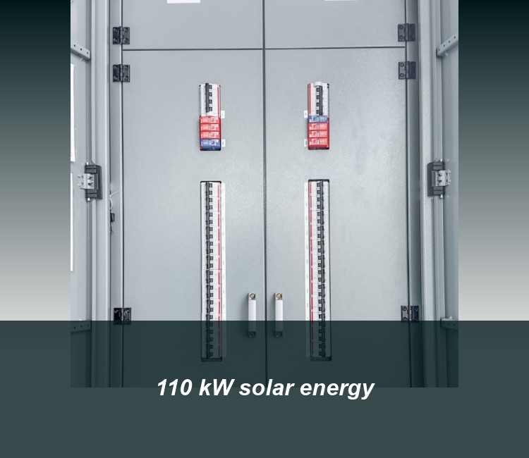 110 kW solar energy