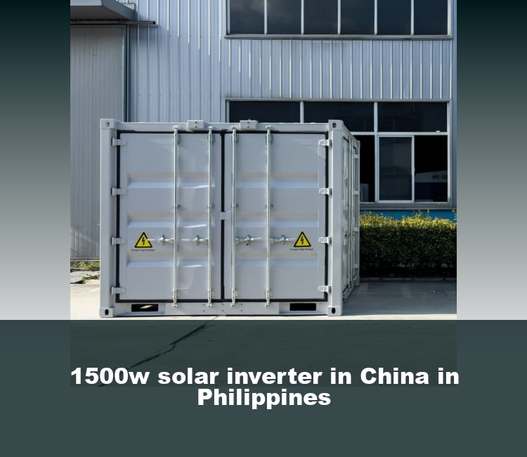 1500w solar inverter in China in Philippines