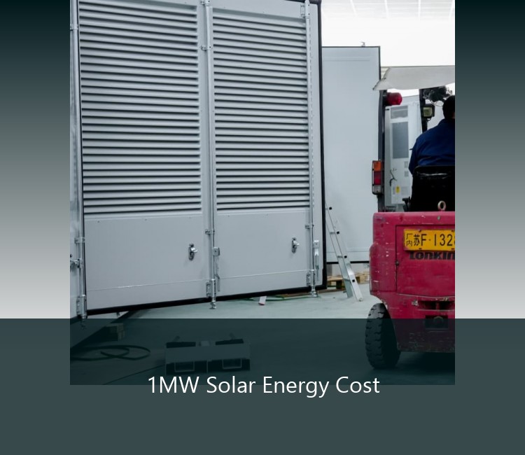 1MW Solar Energy Cost