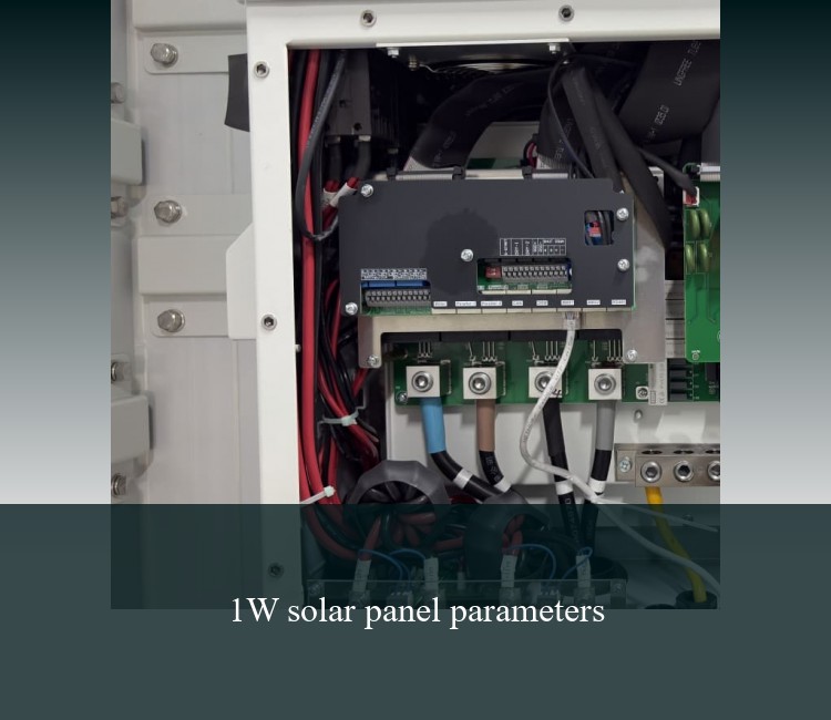 1W solar panel parameters