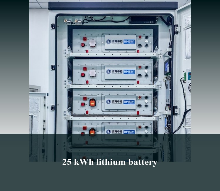 25 kWh lithium battery