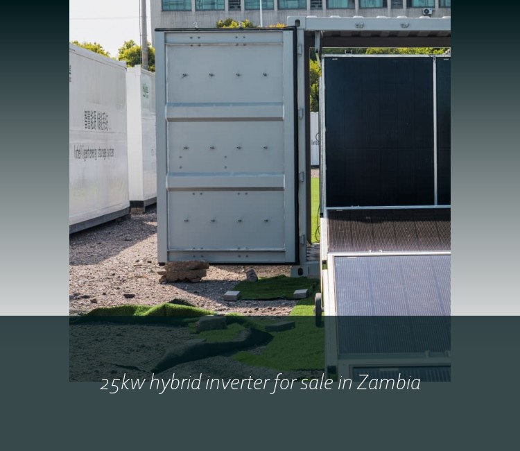 25kw hybrid inverter for sale in Zambia