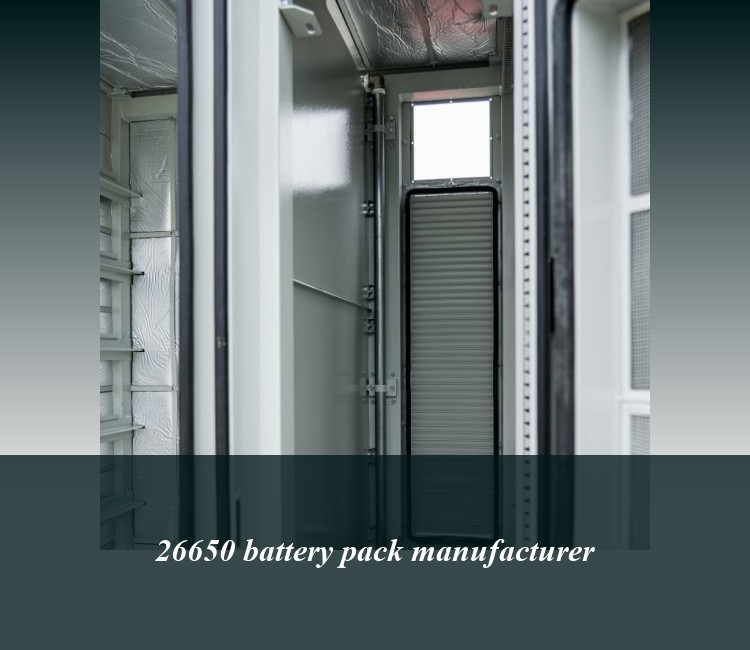 26650 battery pack manufacturer