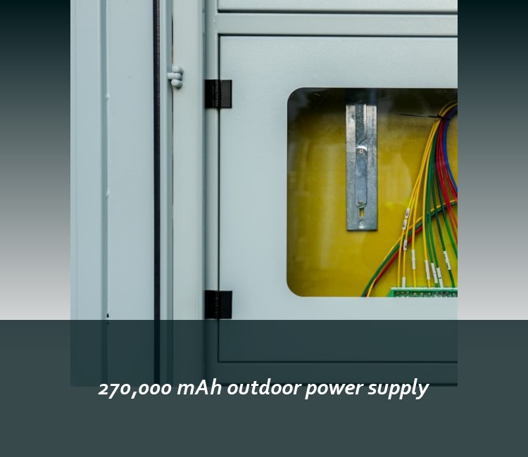 270,000 mAh outdoor power supply