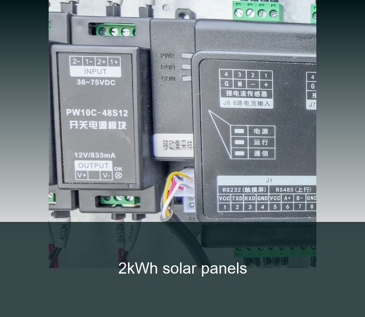 2kWh solar panels