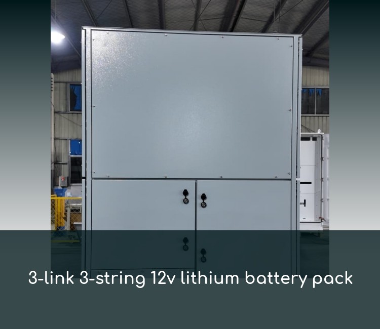 3-link 3-string 12v lithium battery pack