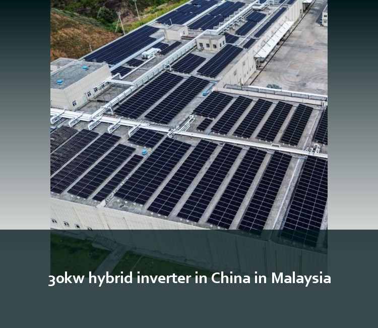 30kw hybrid inverter in China in Malaysia