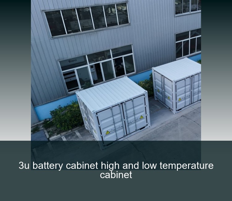 3u battery cabinet high and low temperature cabinet