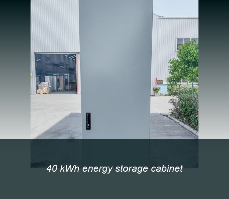 40 kWh energy storage cabinet