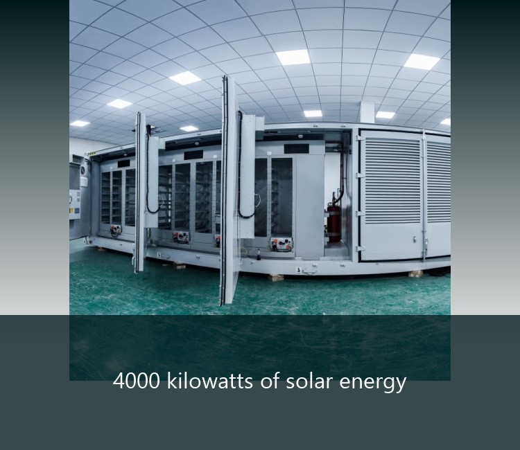 4000 kilowatts of solar energy