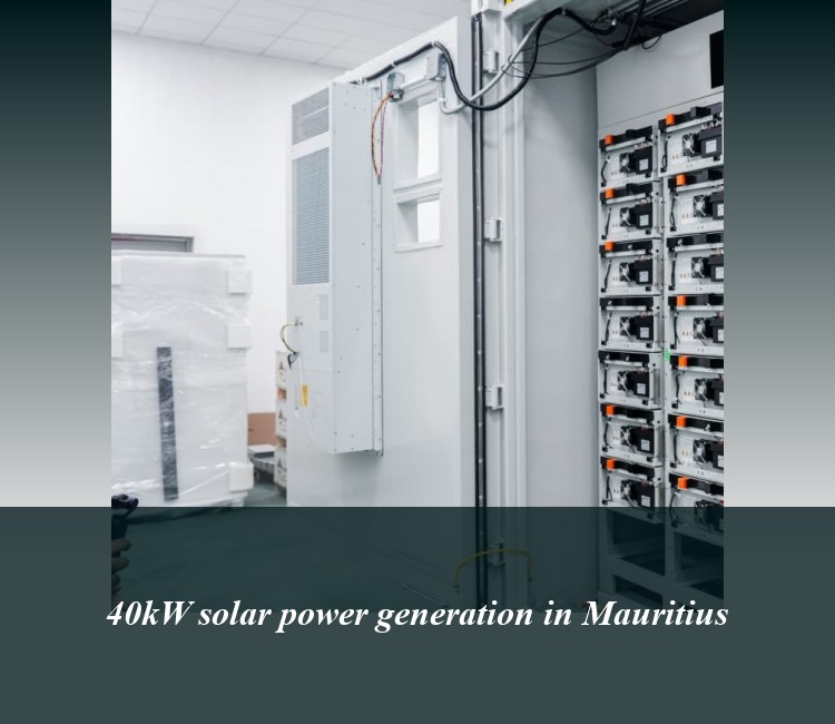 40kW solar power generation in Mauritius