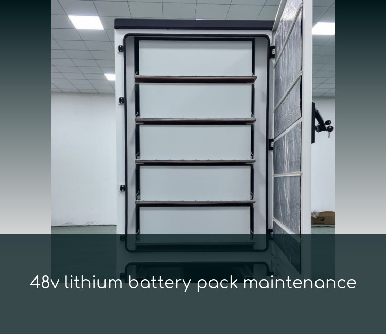 48v lithium battery pack maintenance