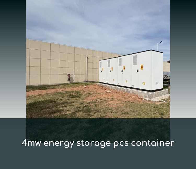 4mw energy storage pcs container