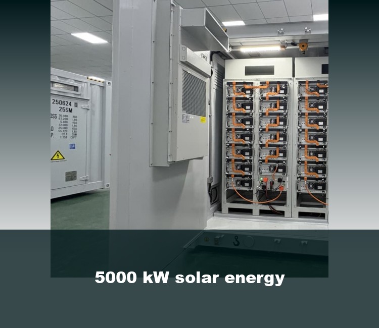 5000 kW solar energy