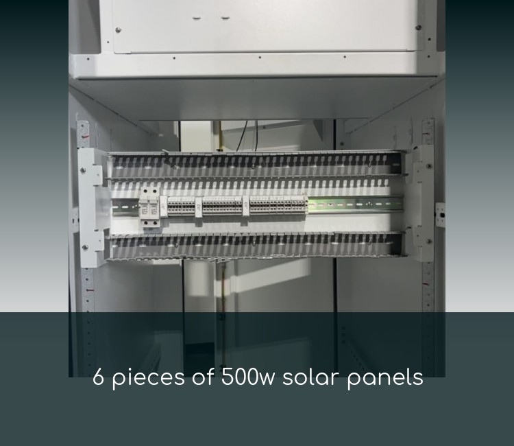 6 pieces of 500w solar panels