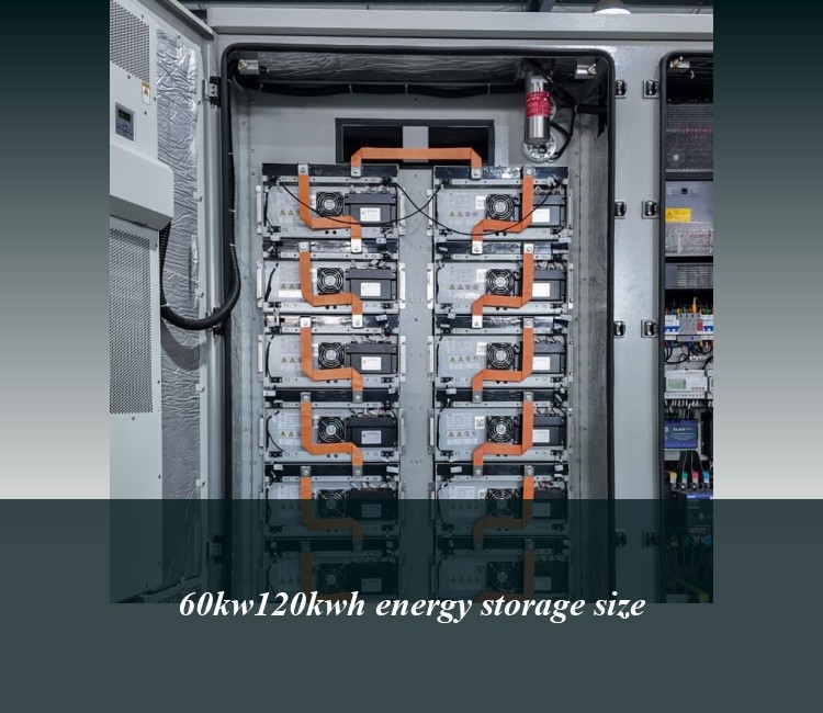 60kw120kwh energy storage size
