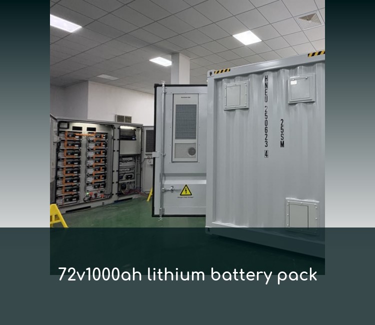 72v1000ah lithium battery pack