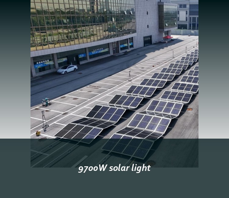 9700W solar light