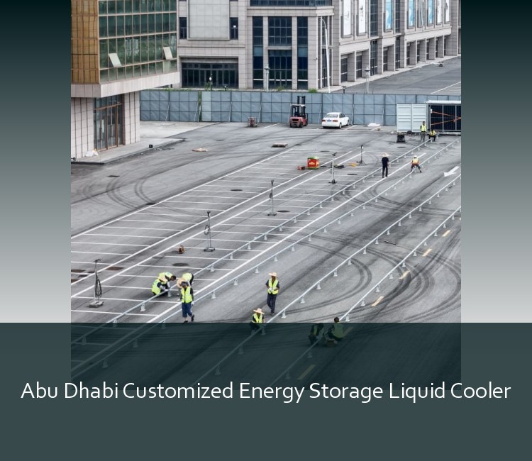 Abu Dhabi Customized Energy Storage Liquid Cooler