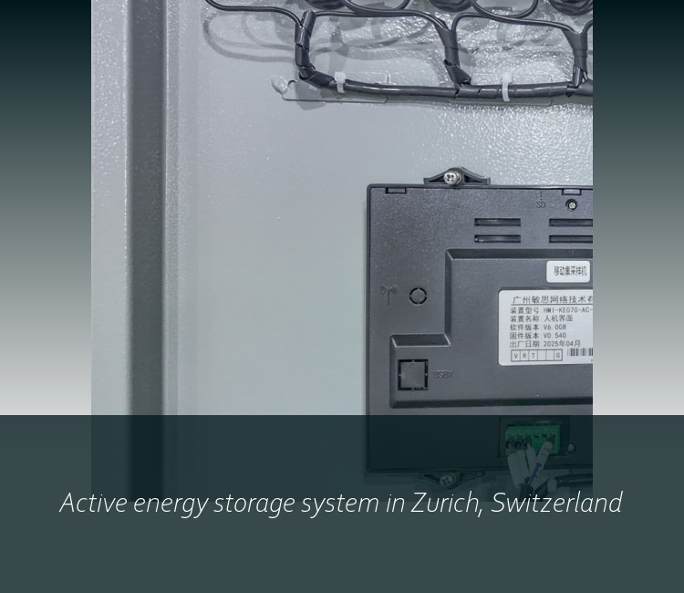 Active energy storage system in Zurich, Switzerland