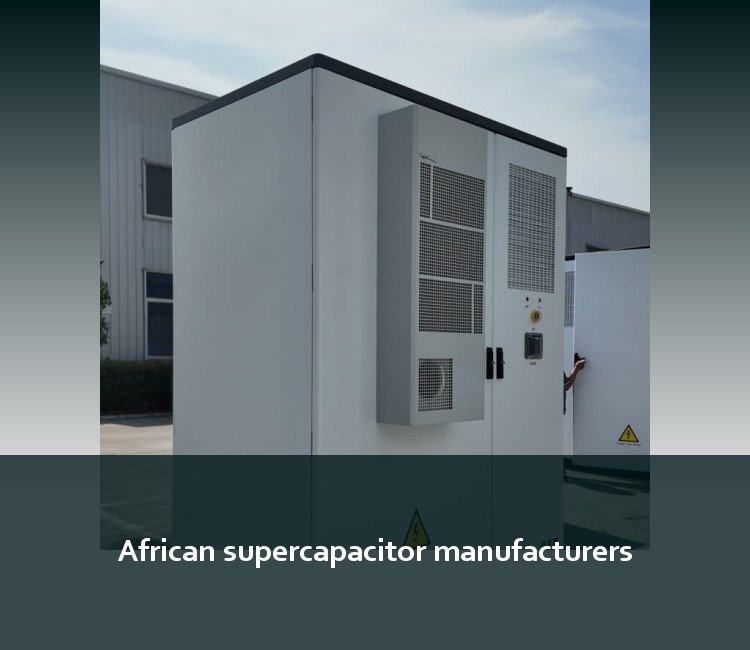 African supercapacitor manufacturers