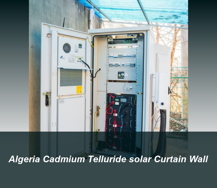 Algeria Cadmium Telluride solar Curtain Wall