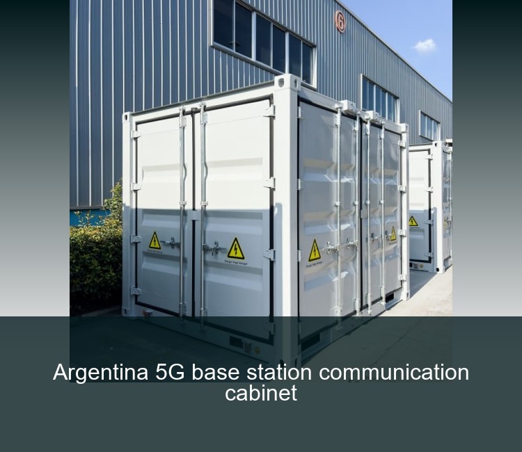 Argentina 5G base station communication cabinet