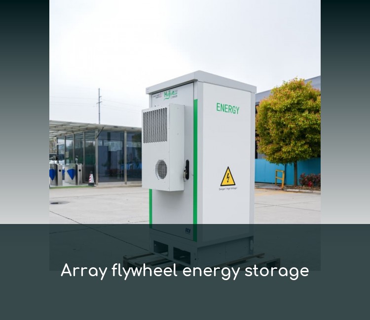 Array flywheel energy storage