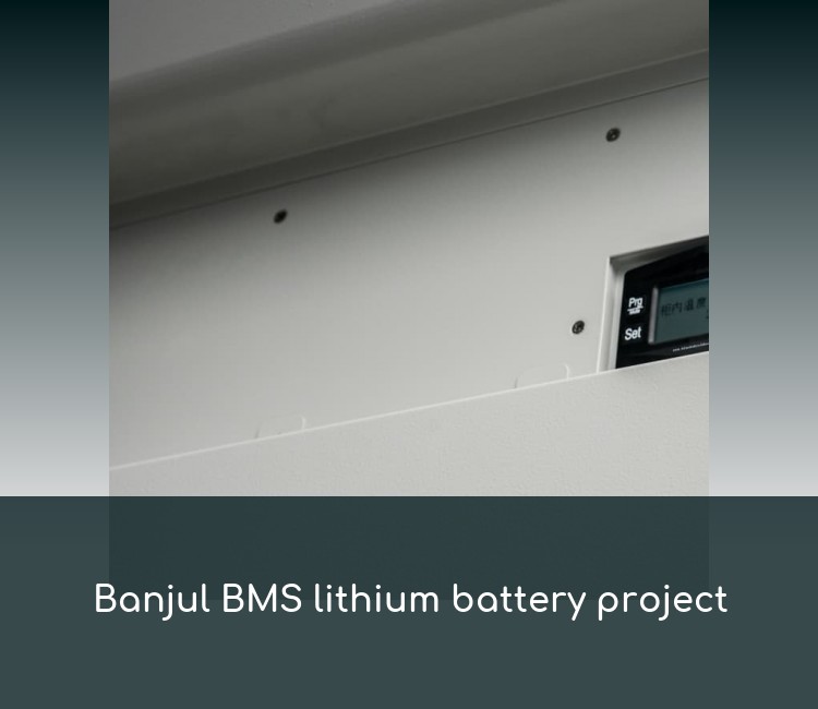 Banjul BMS lithium battery project