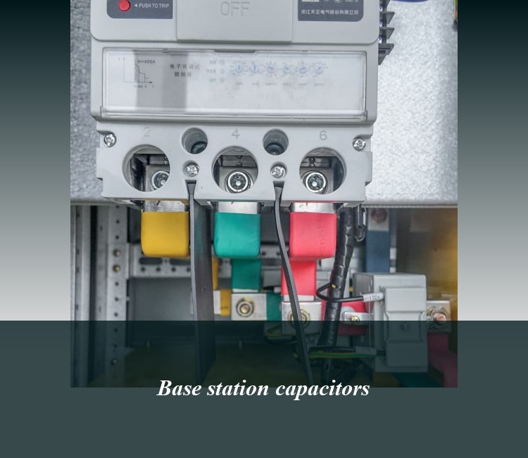 Base station capacitors