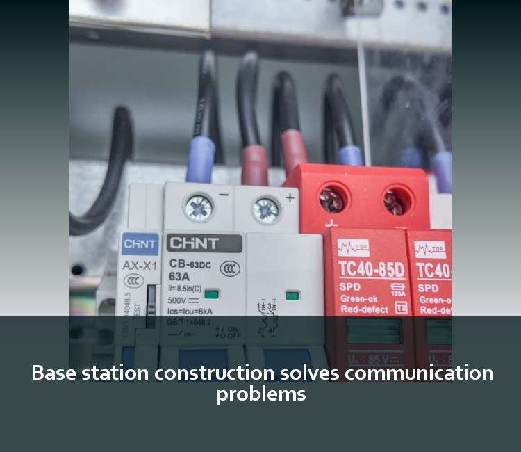 Base station construction solves communication problems