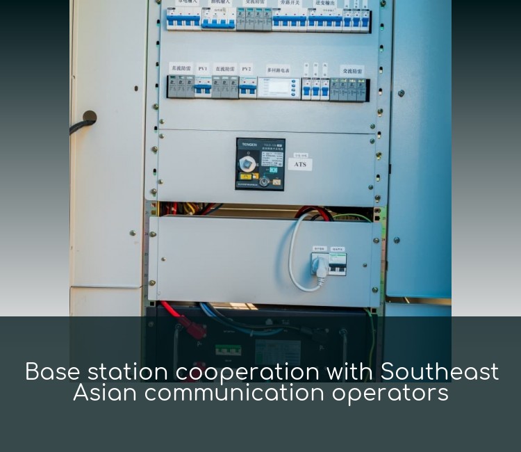 Base station cooperation with Southeast Asian communication operators