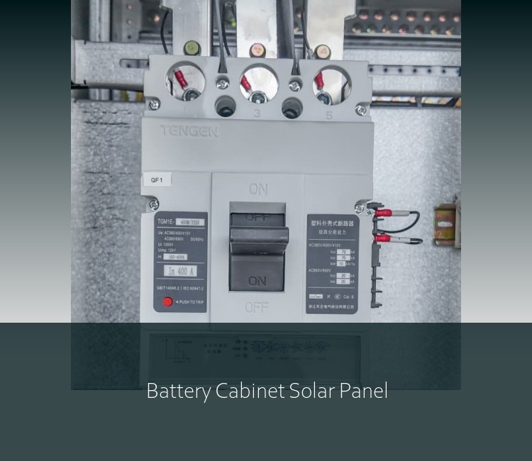 Battery Cabinet Solar Panel