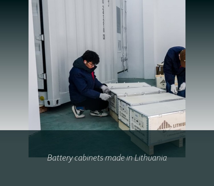 Battery cabinets made in Lithuania