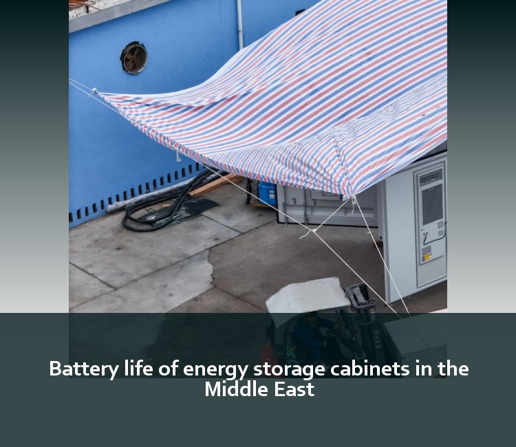 Battery life of energy storage cabinets in the Middle East