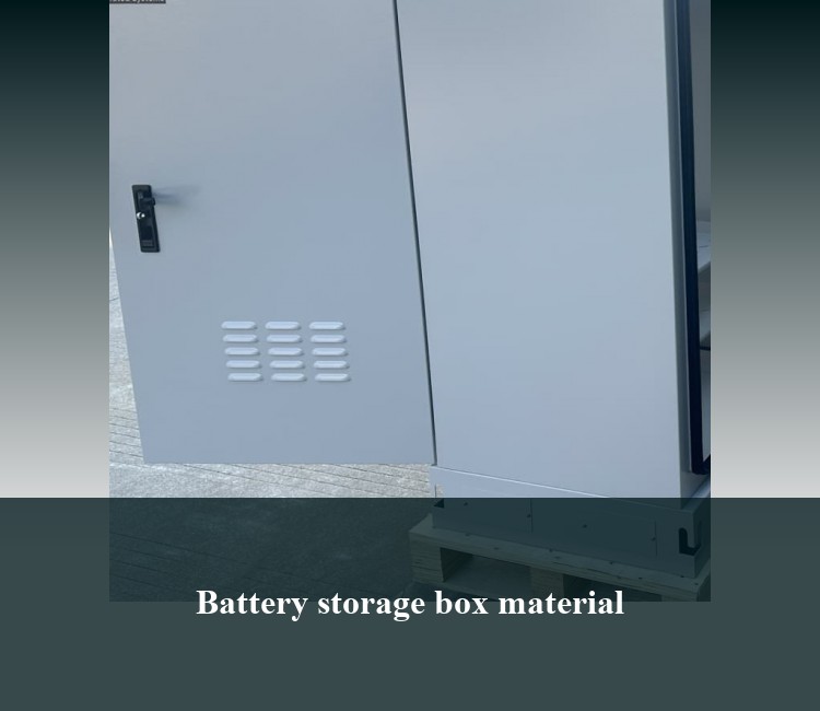 Battery storage box material