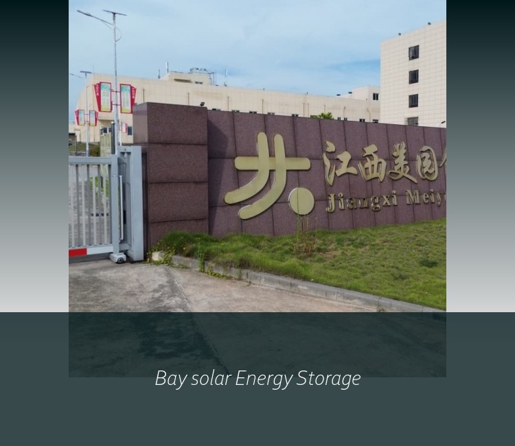 Bay solar Energy Storage