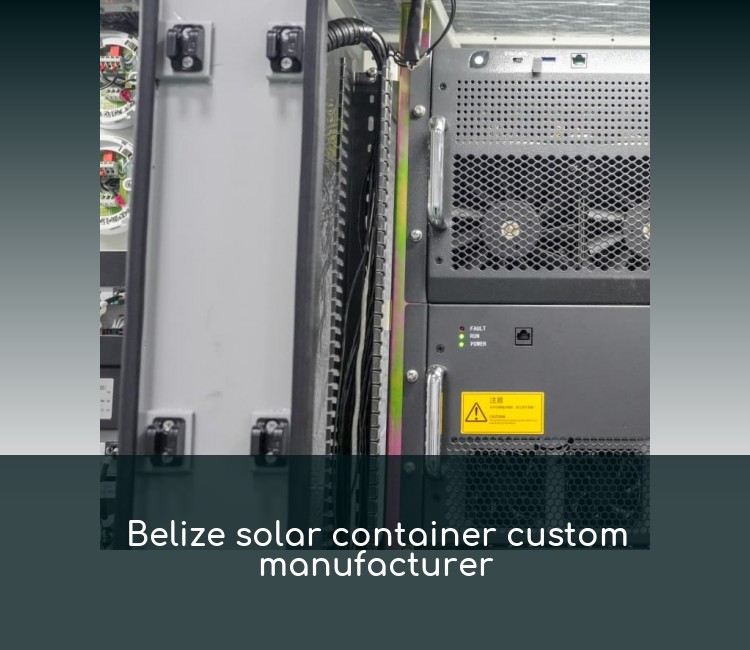 Belize solar container custom manufacturer