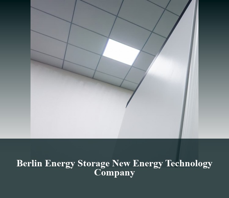 Berlin Energy Storage New Energy Technology Company