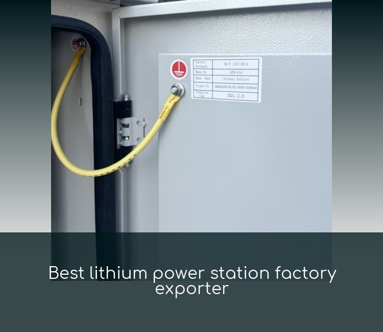 Best lithium power station factory exporter