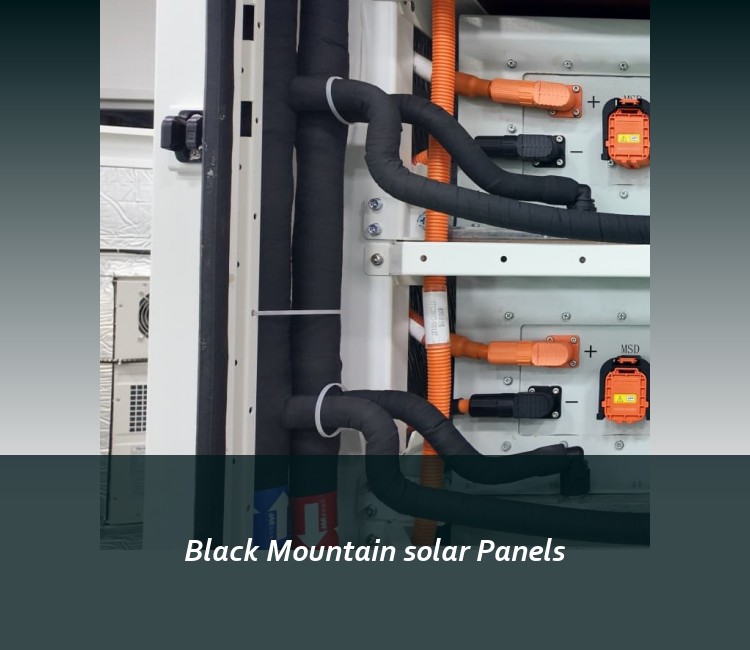Black Mountain solar Panels
