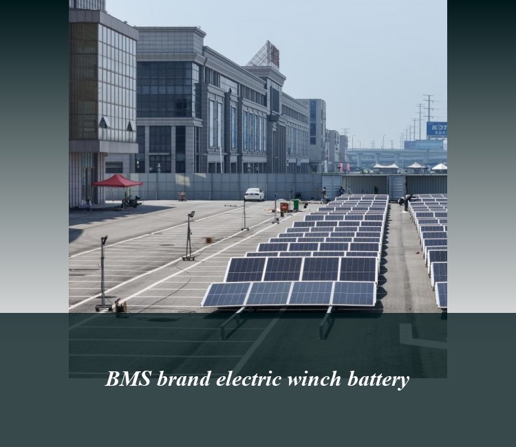 BMS brand electric winch battery